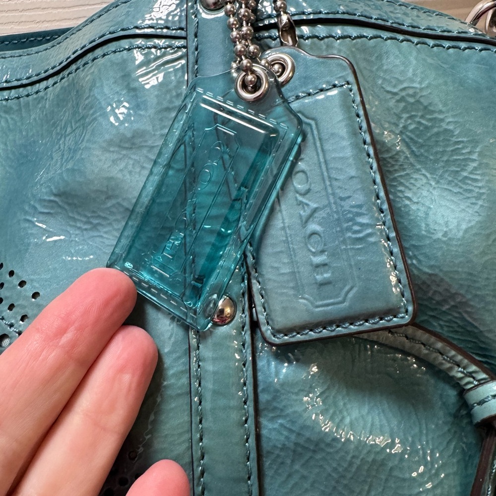Coach Patent Leather Audrey Vintage Bag NWOT #19569